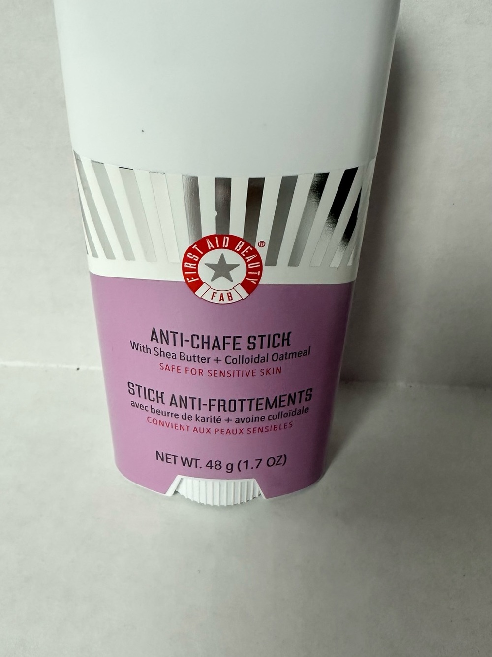 First Aid Beauty Lavender and White Anti-Chafe Stick